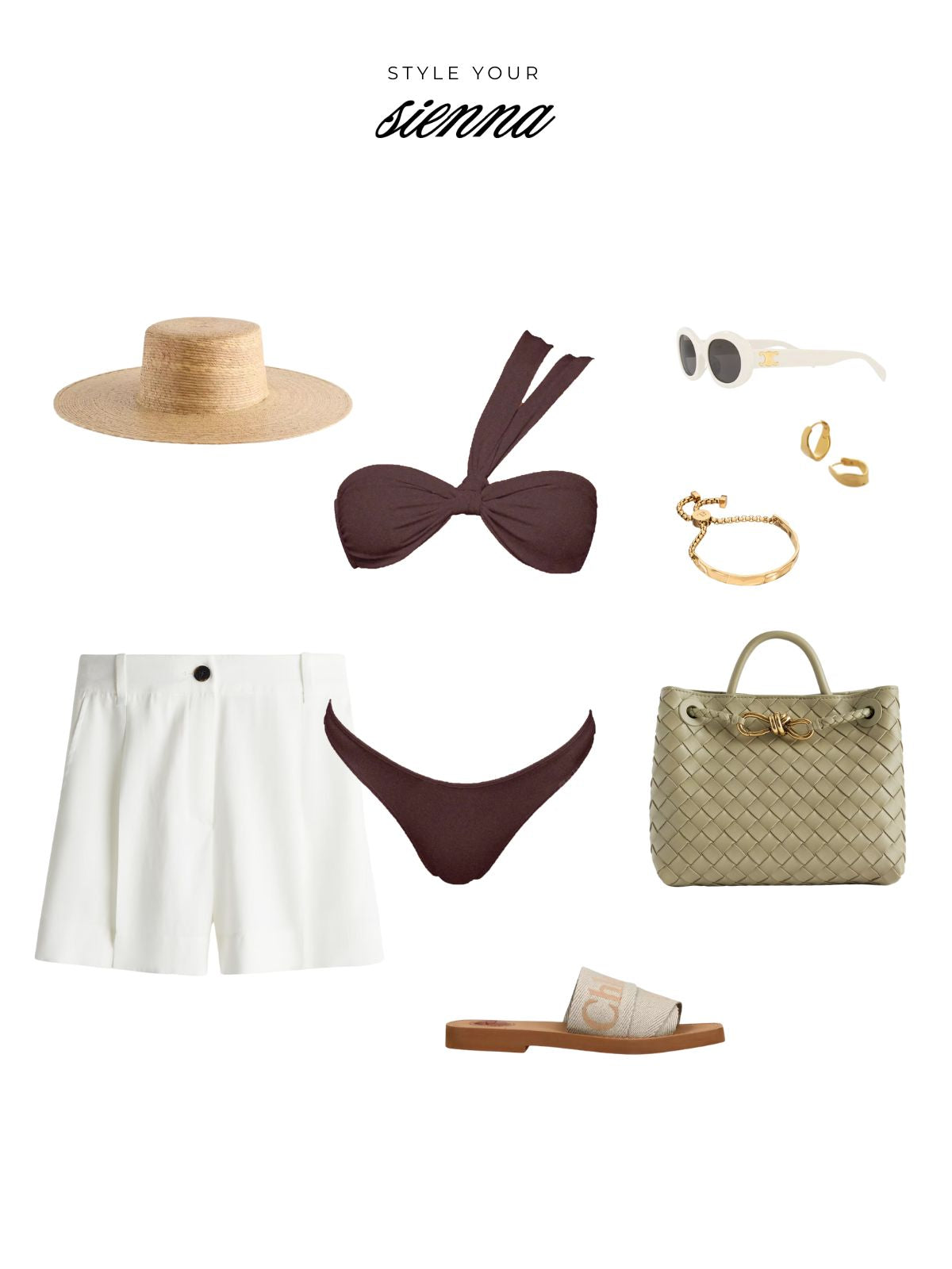 How to Style the Sienna Bikini in Mocha for a Day Out