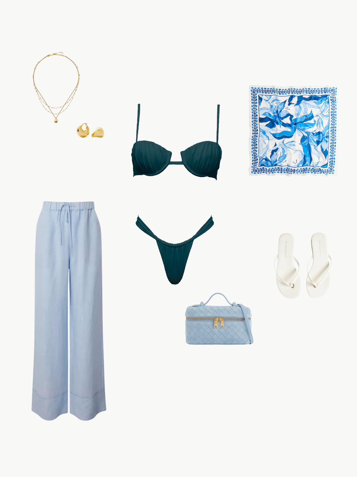 Poolside Simplicity: Collected Bikini Style
