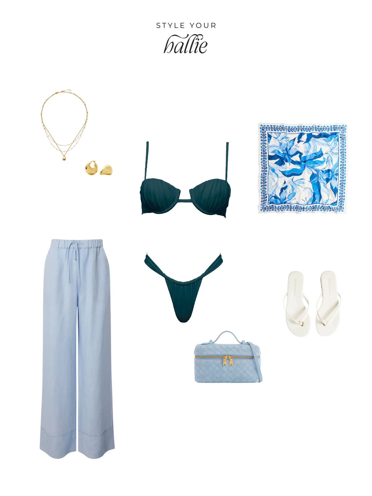 Poolside Simplicity: Collected Bikini Style